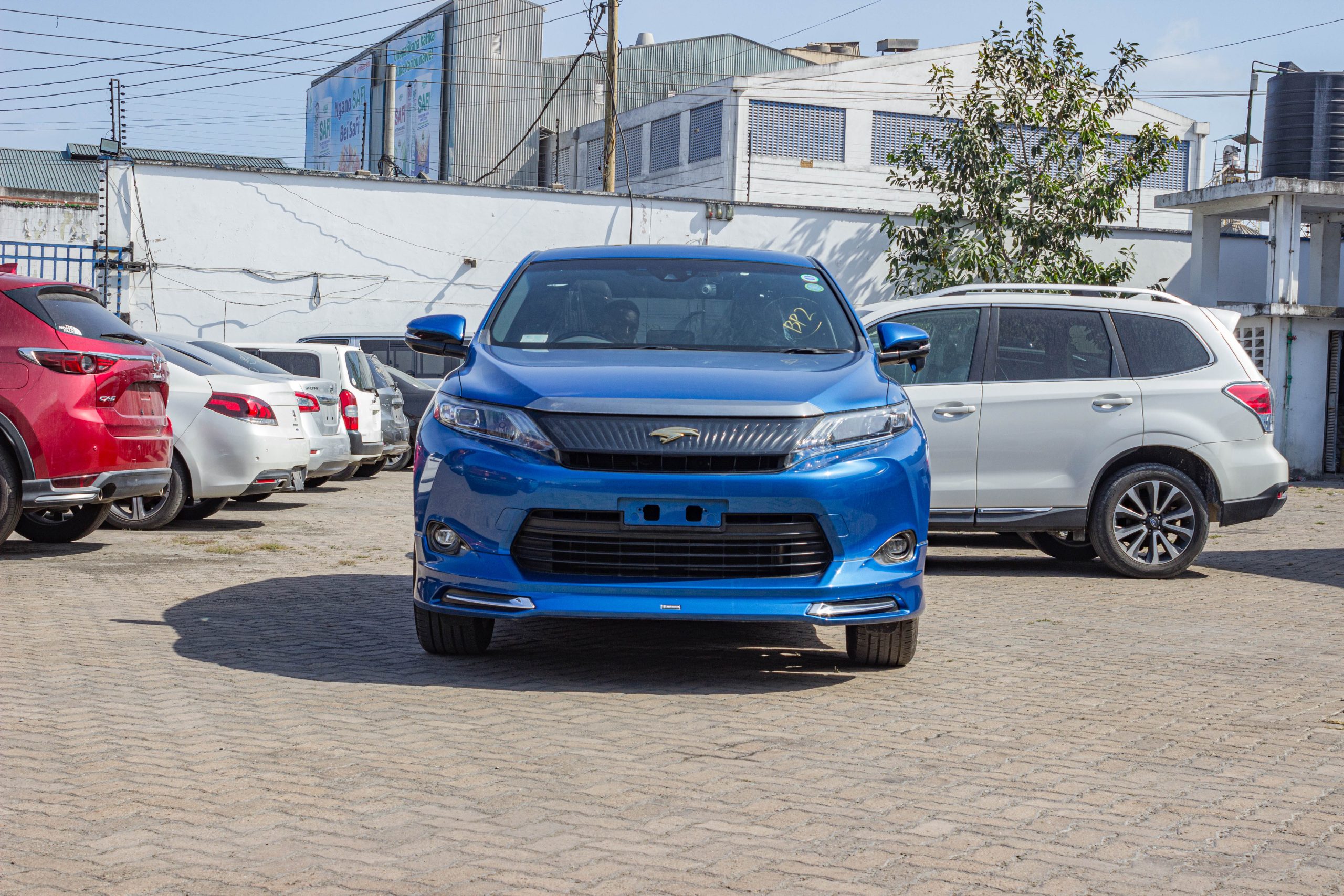 toyota-harrier-blue-2017-sammy-traders-ltd